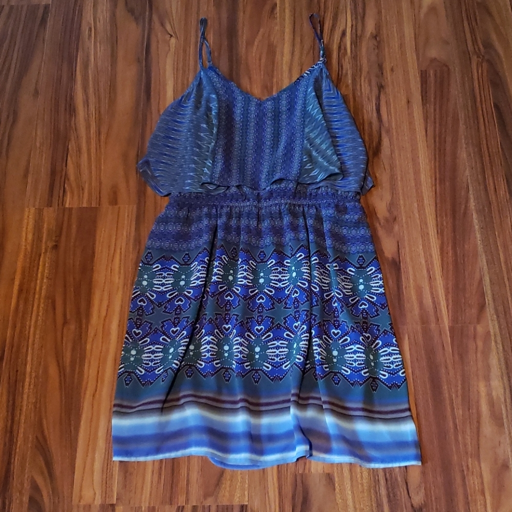 Express Aztec Print Dress